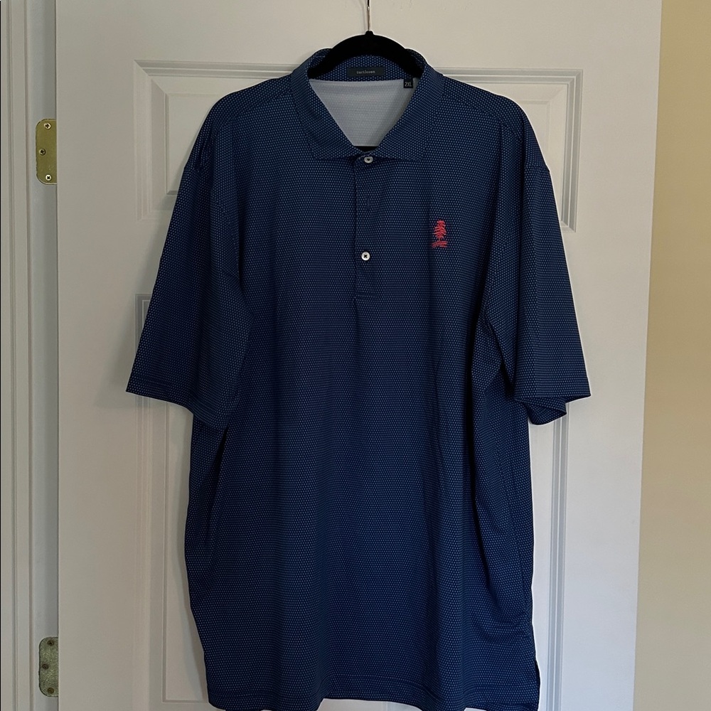 Turtleson XXL Golf Polo Shirt Performance Stretch Print Poly blend